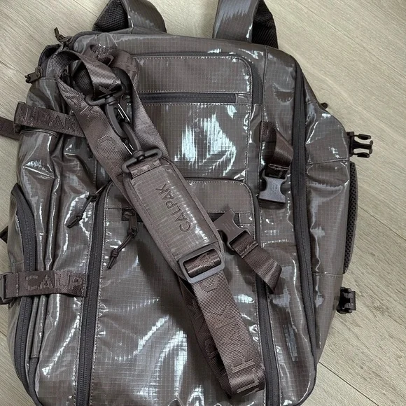 CALPAK Brown Terra 26L Laptop Duffel Backpack - Picture 7 of 8